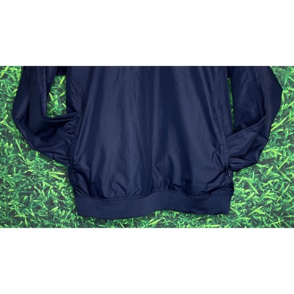 Washington Mystics WNBA Adidas 1/4 Zip Medium Blue Jacket Inova Health System - Picture 3 of 6